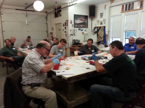 Students at work