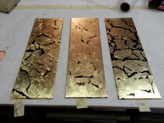 Student sample boards.