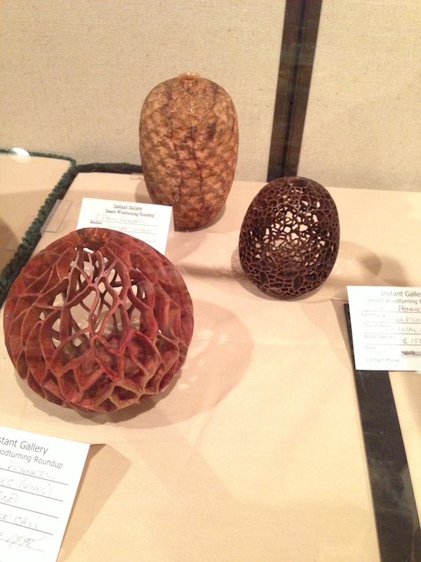 J. Paul Fennell's wood turned and carved vessels
