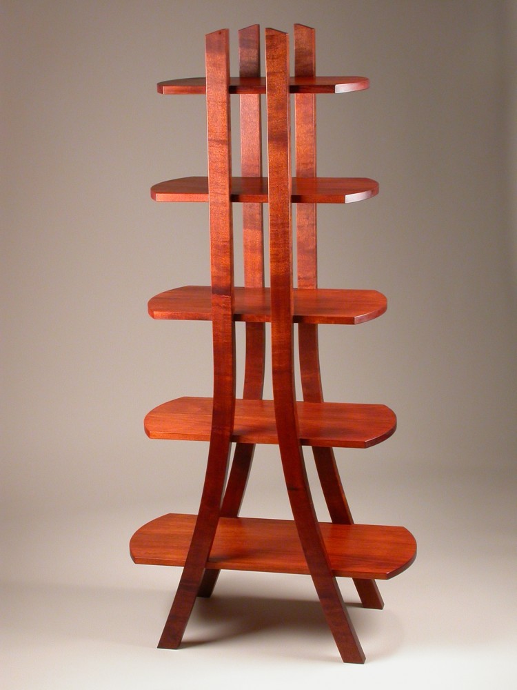 401 Bent Laminate Shelf Stand